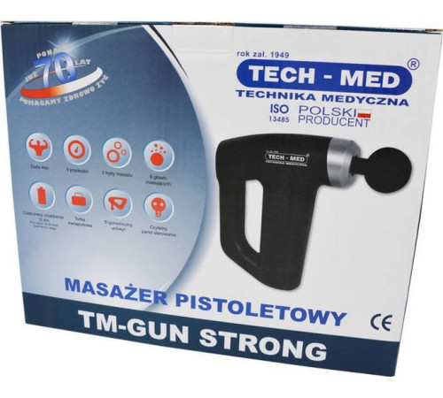 Масажер-пістолет Tech-Med TM-GUN Масажер-пістолет Tech-Med TM-GUN