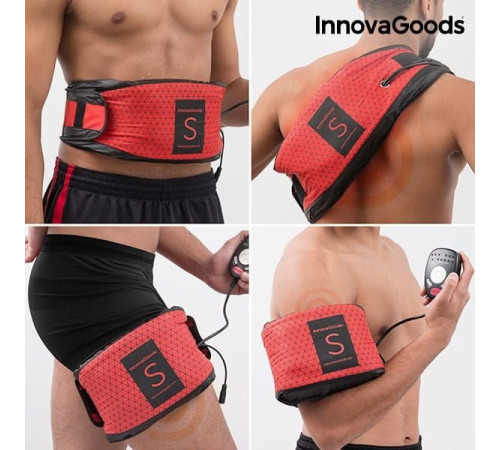 Розігріваючий масажер для схуднення InnovaGoods Vibration Belt