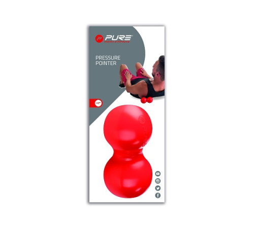 Масажний ролик duo ball Pure2Improve PRESSURE POINTER Масажний ролик duo ball Pure2Improve PRESSURE POINTER
