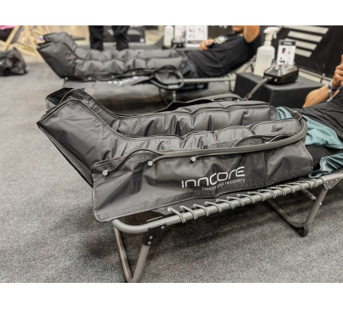 Масажер для ніг та дренежу Inncore, чорний