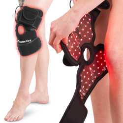 Бандаж на коліно інфрачервоний inSPORTline Infracor Knee, чорний