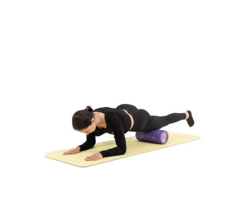 Ролик масажний Hop-Sport HS-A033YG 33 х 14 см, фіолетовий