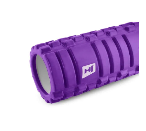 Ролик масажний Hop-Sport HS-A033YG 33 х 14 см, фіолетовий