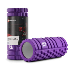 Ролик масажний Hop-Sport HS-A033YG 33 х 14 см, фіолетовий