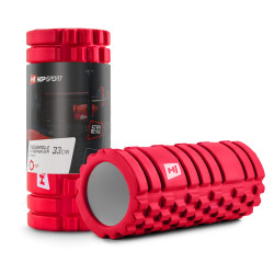 Ролик масажний Hop-Sport HS-A033YG 33 х 14 см, червоний