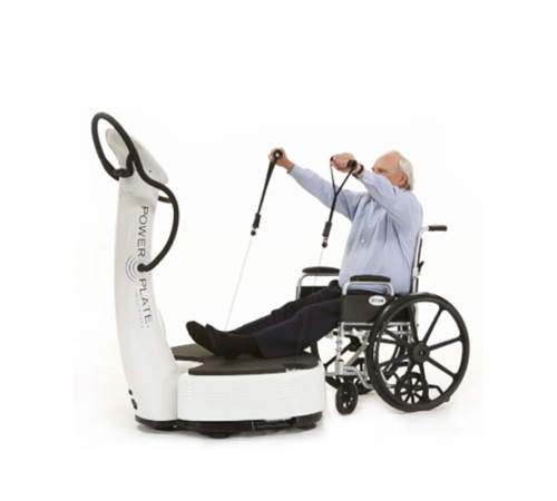 Масажер Power Plate Pro7, біло-чорний