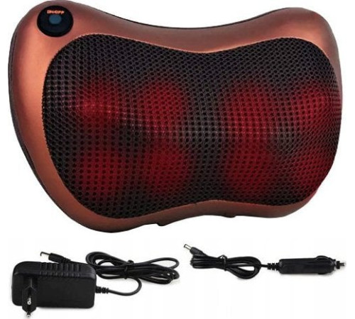 Електричний масажер для шиї, спини та шиї Invest Massage pillow Електричний масажер для шиї, спини та шиї Invest Massage pillow