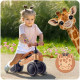 Біговел Ricokids 760605, чорно-коричневий