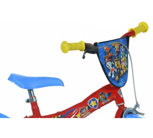 Rower Rowerek Psi Patrol dla Dzieci Dziecięcy z Kółkami Bocznymi DINO 12"