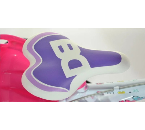 Дитячий велосипед DINO 16", біло-рожевий