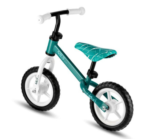 Біговел NILS FUN RB134, зелено-білий