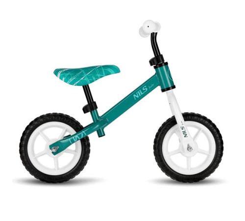 Біговел NILS FUN RB134, зелено-білий