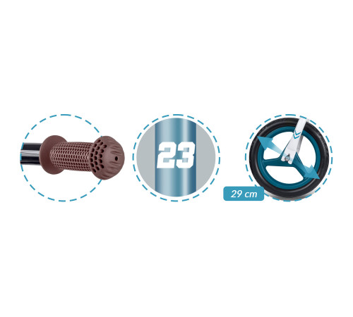 Біговел Ricokids Fun Adventure 12" біло-синій