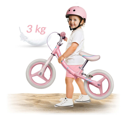 Біговел Ricokids Fun Adventure 12" рожевий