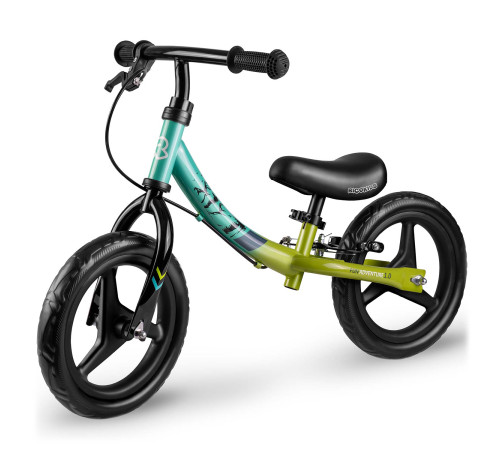 Біговел Ricokids Fun Adventure 12" чорно-зелений