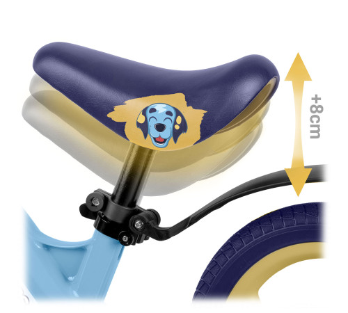 Біговел Ricokids FUNNU 12" блакитно-фіолетовий