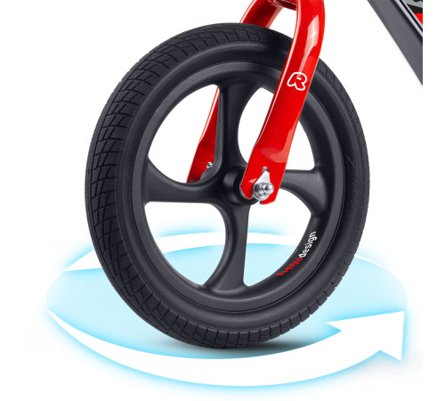 Біговел Ricokids FUNNU 12" чорно-червоний