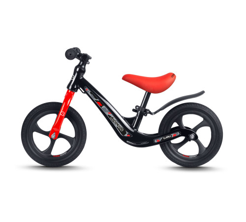 Біговел Ricokids FUNNU 12" чорно-червоний
