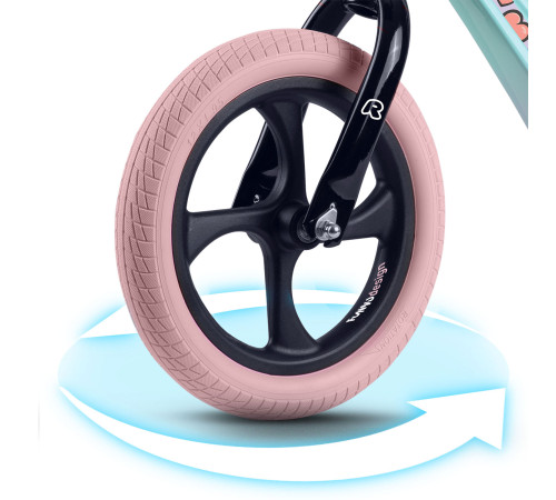 Біговел Ricokids FUNNU 12" бузково-блакитний