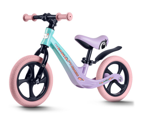 Біговел Ricokids FUNNU 12" бузково-блакитний