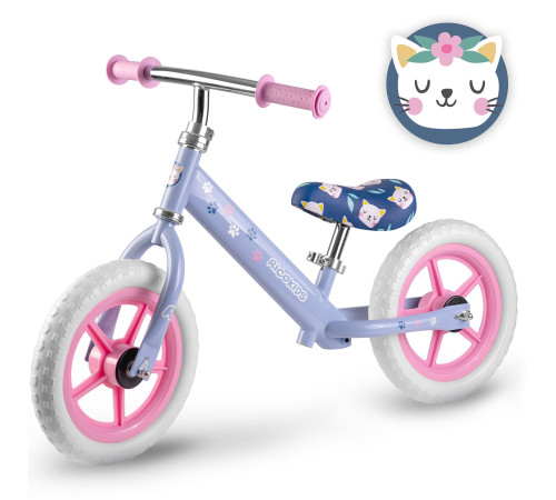 Біговел Ricokids RK-607 12" бузковий