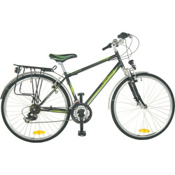 Велосипед GINESSO Bikeland RLand  68532, чоловічий чорно-зелений