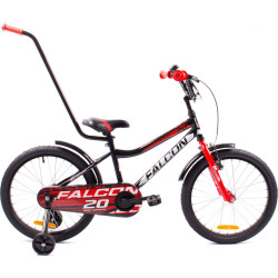 Дитячий велосипед K7 Records FALCON 20 чорний/червоний 10