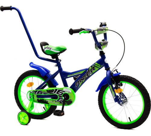 Дитячий велосипед Vivo. RACER 16 синьо-зелений універсальний