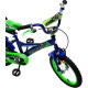 Дитячий велосипед Vivo. RACER 16 синьо-зелений універсальний