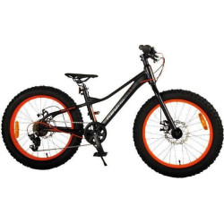 Дитячий велосипед Volare Gradient 20 дюймів 28 см 6SP чорний/червоний