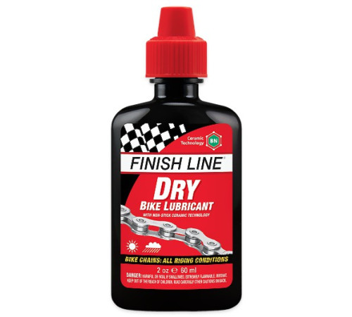 Велосипедне мастило FINISH LINE DRY LUBE BN Ceramic 60мл Велосипедне мастило FINISH LINE DRY LUBE BN Ceramic 60мл