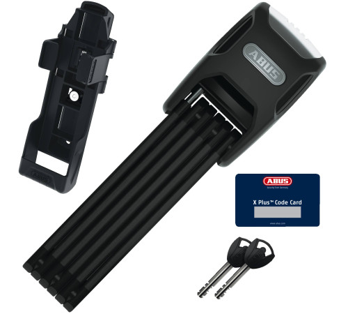 Велозамок ABUS X-PLUS 6000KA/90 BK + кріплення SH Велозамок ABUS X-PLUS 6000KA/90 BK + кріплення SH