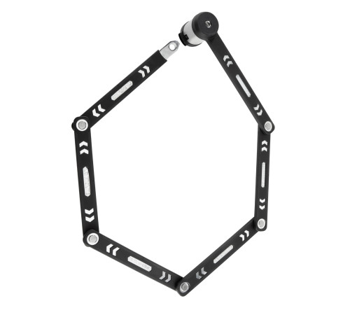 Велозамок Kryptolok 610s Folding Lock 100cm - чорний Велозамок Kryptolok 610s Folding Lock 100cm - чорний