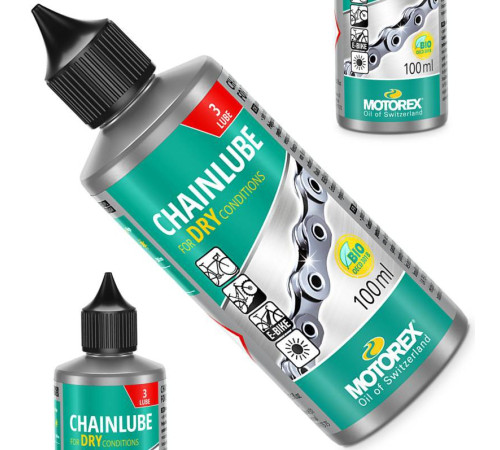 Масло для ланцюга Motorex Chainlube Dry Conditions 100мл Масло для ланцюга Motorex Chainlube Dry Conditions 100мл