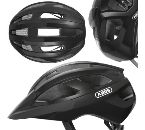 Шолом ABUS MACATOR VELVET чорний M 52-58cm