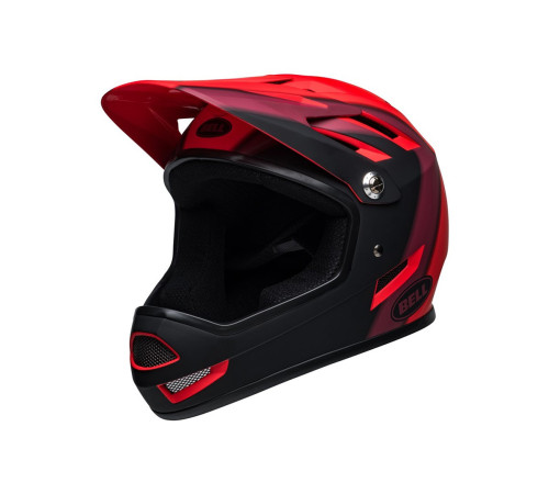 Шолом BELL Sanction full face S(52-54cm) червоно-чорно матовий Шолом BELL Sanction full face S(52-54cm) червоно-чорно матовий