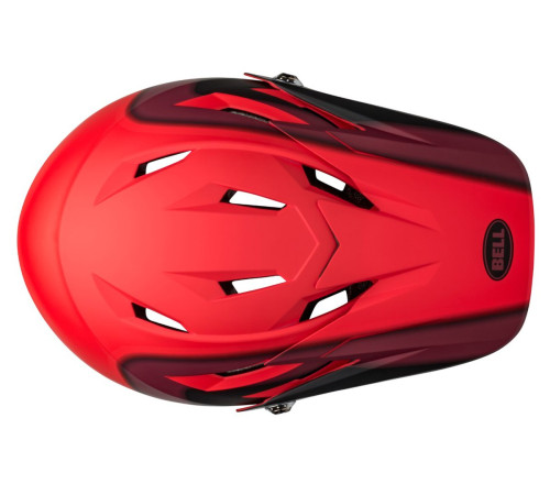 Шолом BELL Sanction full face S(52-54cm) червоно-чорно матовий Шолом BELL Sanction full face S(52-54cm) червоно-чорно матовий