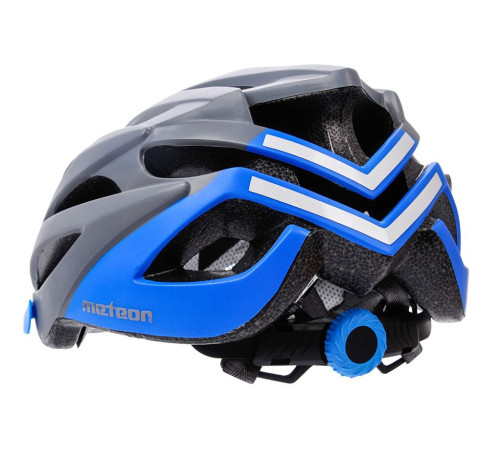 Шолом METEOR MARVEN M 55-58см сіро-синій