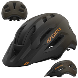 Шолом MTB GIRO FIXTURE II INTEGRATED 54-61cm чорно-зелений мат