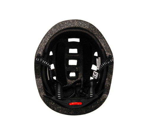 Дитячий велосипедний шолом METEOR MA-2 S 48-52cm біло-сірий з кроликом