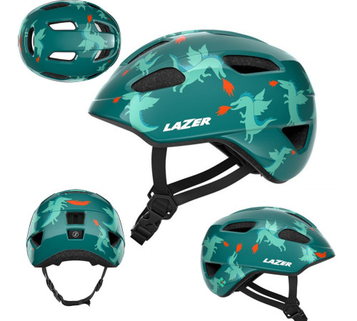 Шолом Lazer Nutz 52-56 cm зелений Шолом Lazer Nutz 52-56 cm зелений