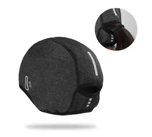 Підшоломник флісовий жіночий Rhinowalk TK21002, чорний