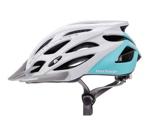 Шолом METEOR MARVEN S 52-56см біло-м'ятний