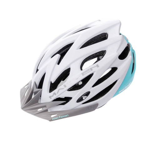 Шолом METEOR MARVEN S 52-56см біло-м'ятний