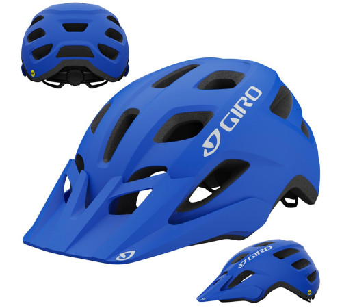 Шолом MTB GIRO FIXTURE INTEGRATED Mips 54-61cm trim синьо матовий Шолом MTB GIRO FIXTURE INTEGRATED Mips 54-61cm trim синьо матовий