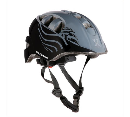 Дитячий шолом NILS EXTREME MTW08 розмір XS 48-52 см, чорний