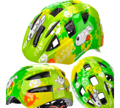 Шолом Meteor PNY11, S 43-48 см, собаки зелені