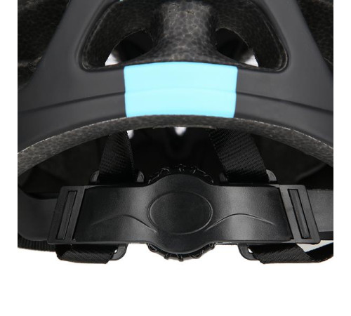 Дитячий шолом NILS EXTREME MTV35J розмір S 48-53 блакитно-чорний