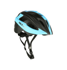 Дитячий шолом NILS EXTREME MTV35J розмір S 48-53 блакитно-чорний