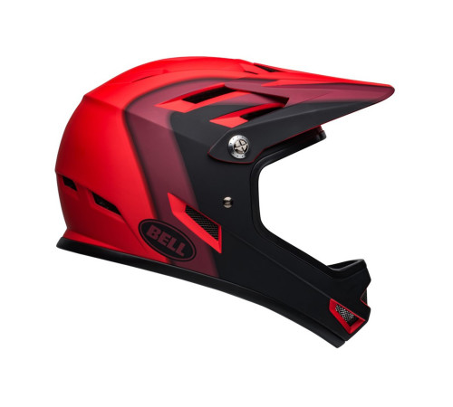 Шолом BELL Sanction full face L(58-60cm) червоно-чорний матовий